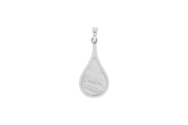 Colgante plata 925 lagrima 