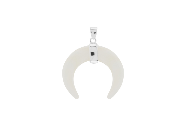 Silver 925 pendant semi precious stone