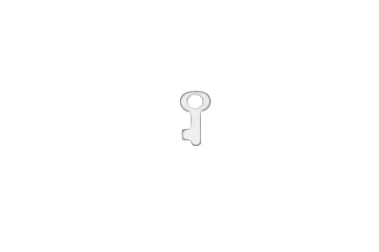 Charm plata 925 llave