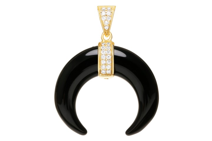 Silver 925 pendant semi precious stone