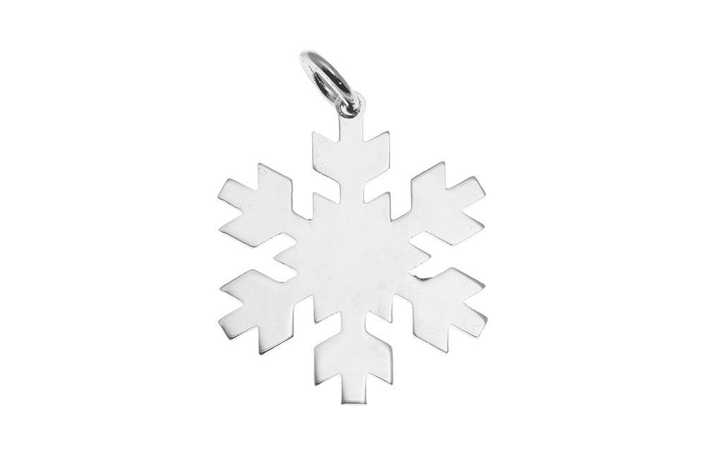 Silver 925 snowflake pendant