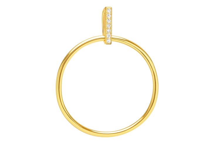 Colgante plata 925 con zirconita 