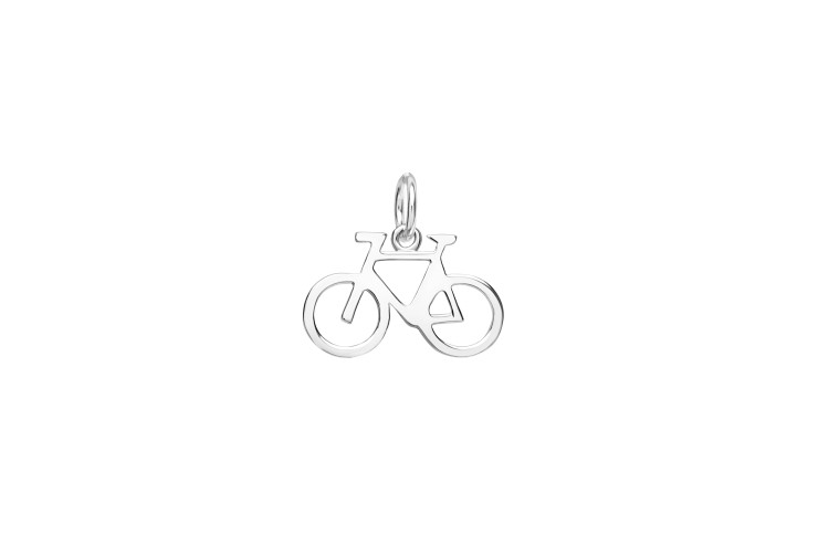 Colgante plata 925 bicicleta 