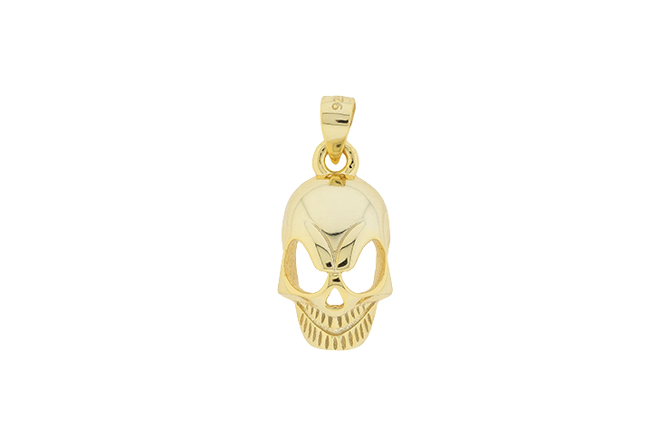 Colgante plata 925 calavera 