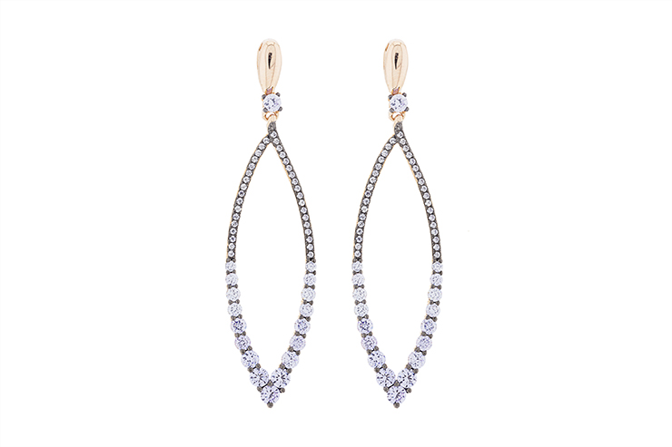 Pendant cz silver 925