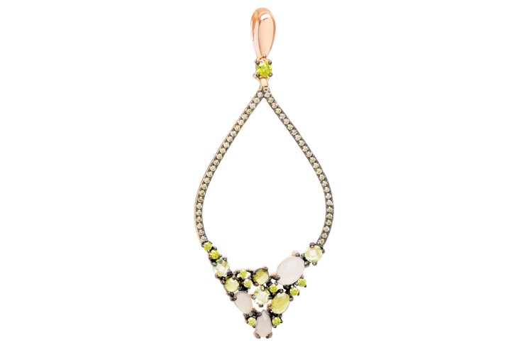 Pendant cz silver 925