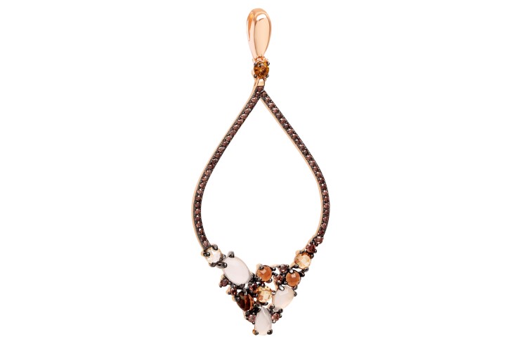 [113620003GRB] Pendant cz silver 925 (Ruby)