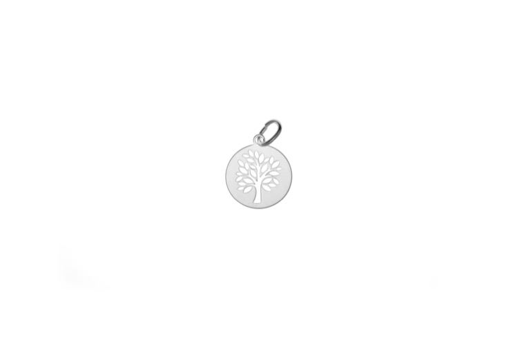Colgante charm plata 925 arbol de la vida