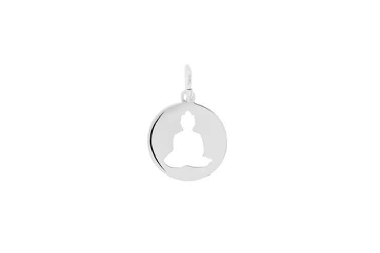 Colgante charm plata 925 buda 