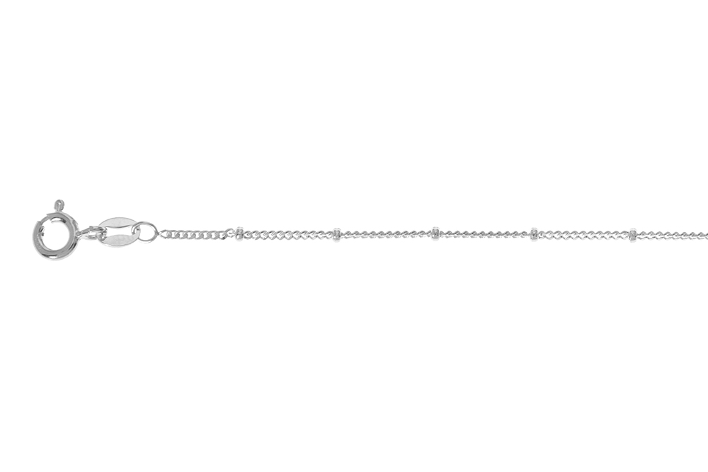Barbada silver 925 chain 38+5cm sterling silver