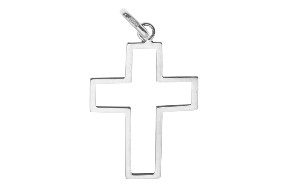 Colgante plata 925 cruz 