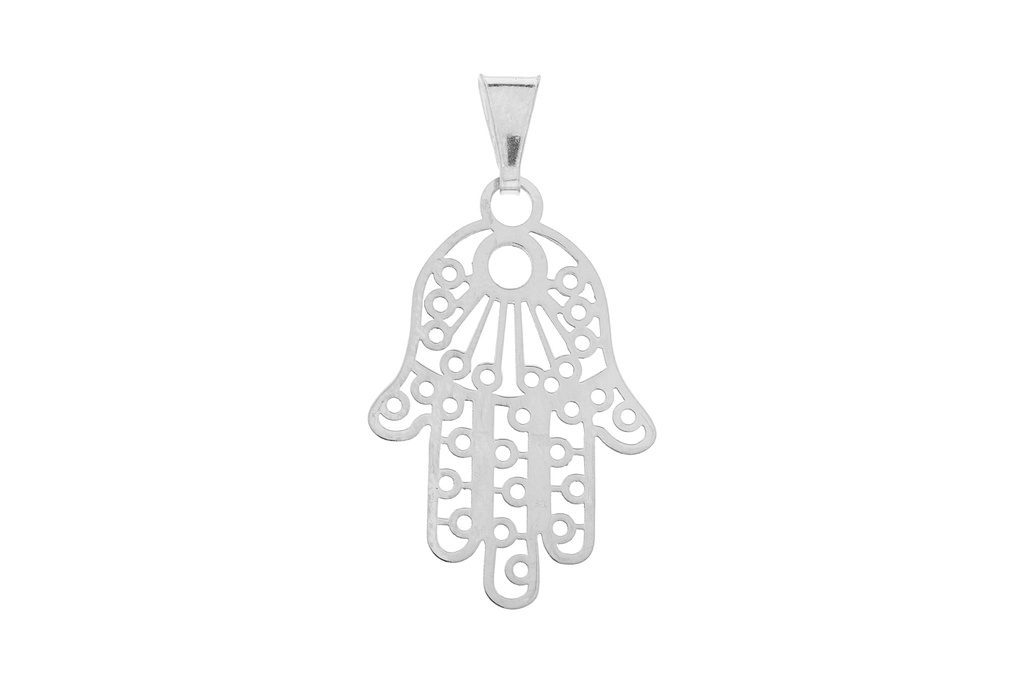 Colgante plata 925 mano de fatima