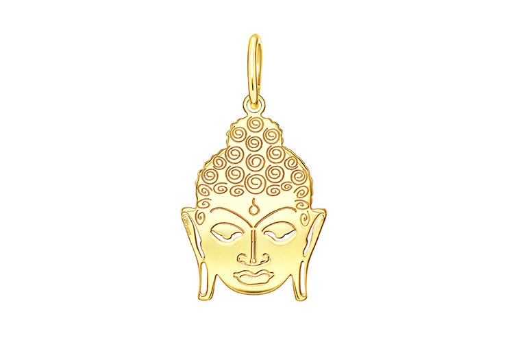 Silver 925 buda pendant