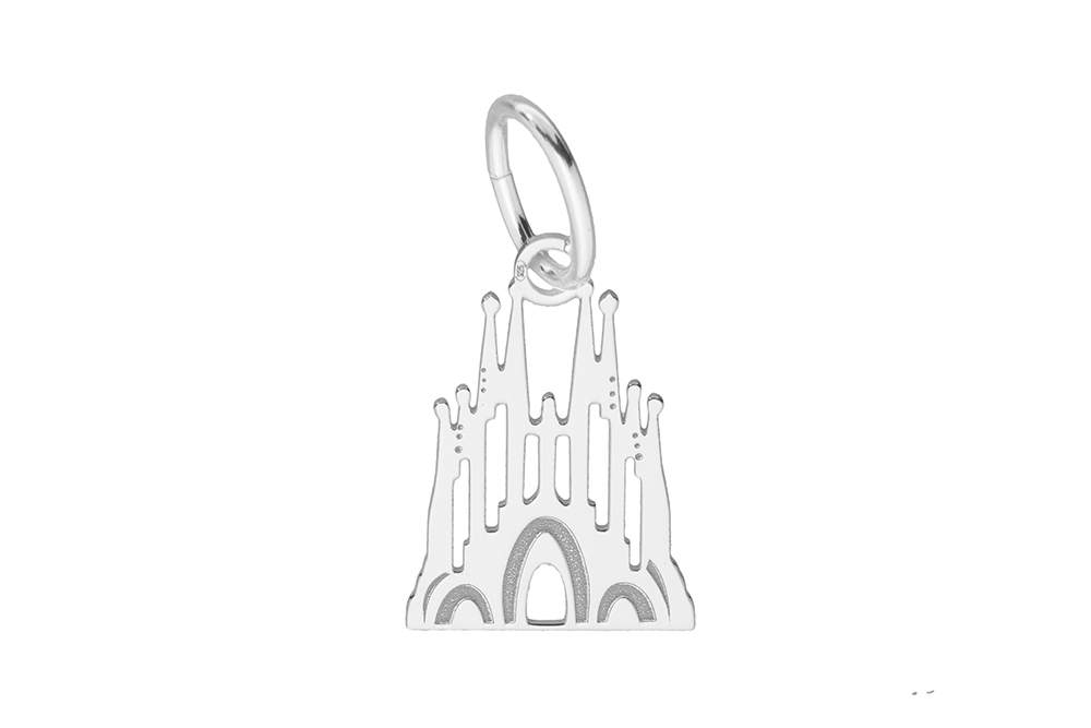 Silver 925 sagrada familia pendant