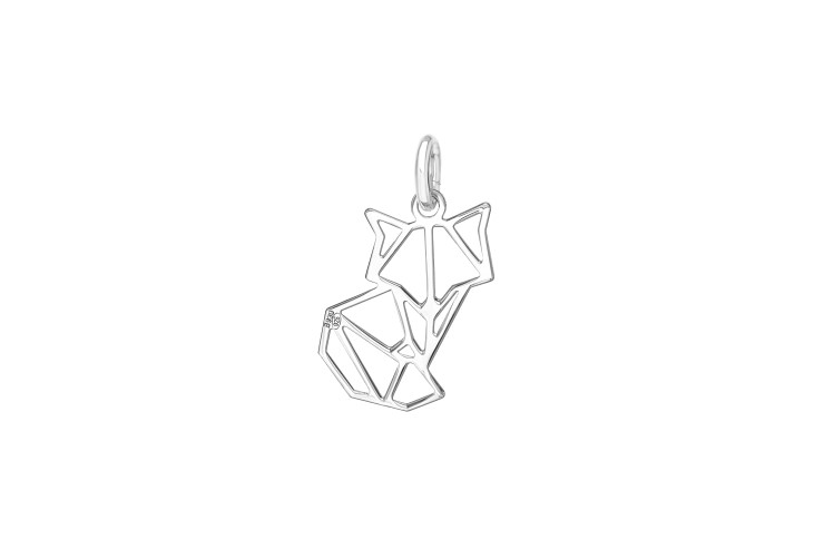 Silver 925 origami pendant