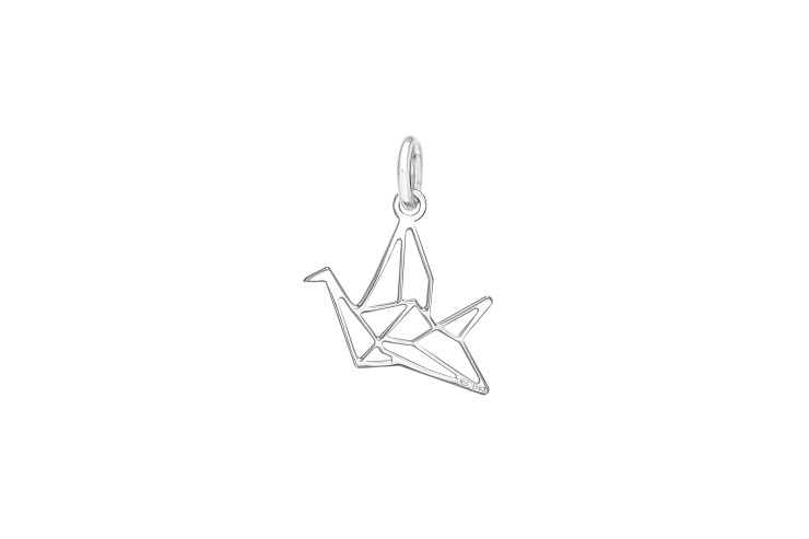 Silver 925 origami pendant