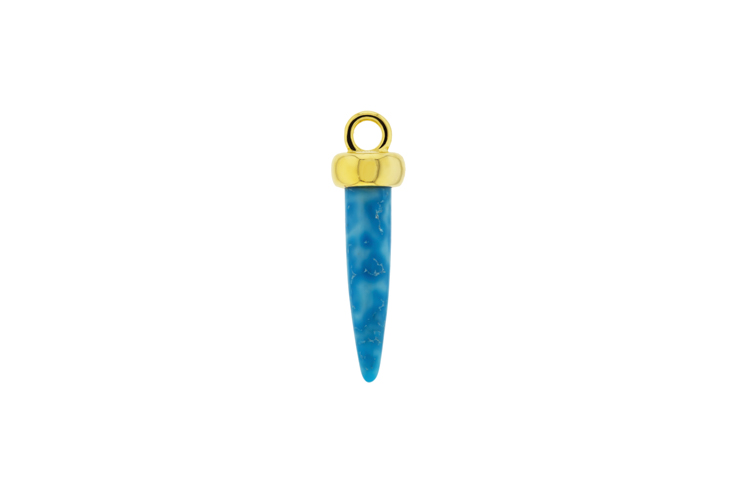 Silver 925 pencil stone charm