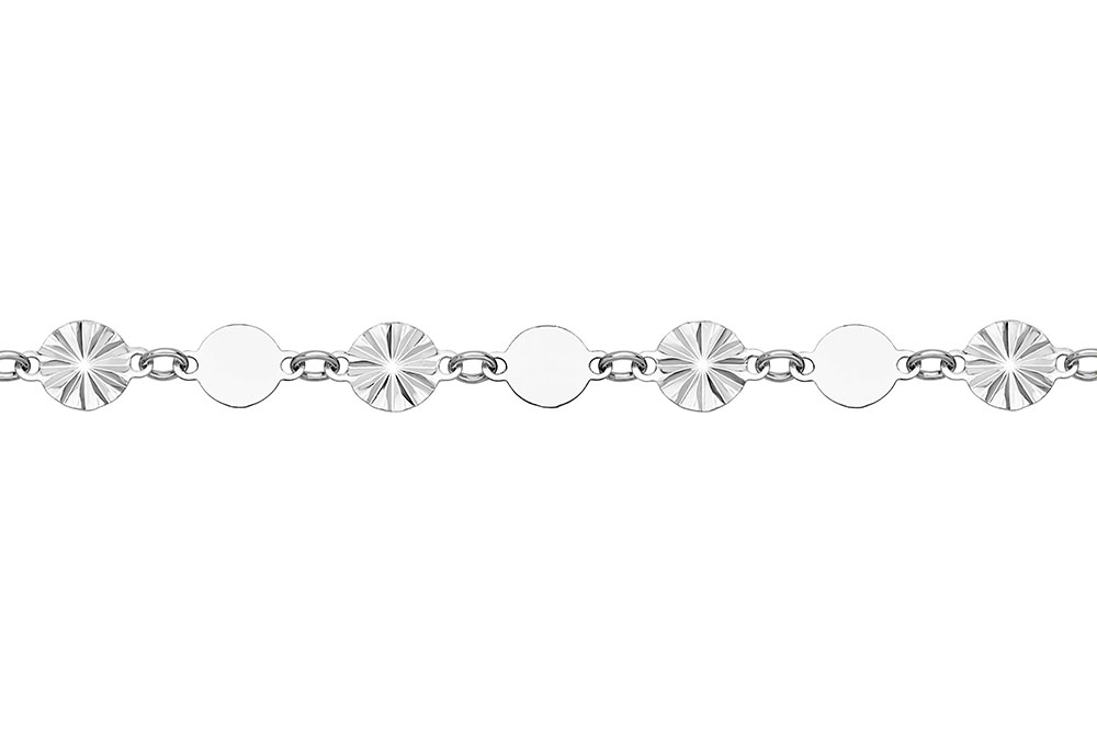 [12753000DCPL] Cable chain by meter (Sterling silver)