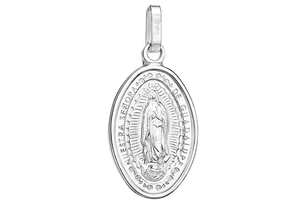 [1282800000PL] Colgante plata 925 virgen de guadalupe (Plata)
