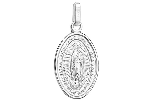 [1282800000PL] Colgante plata 925 virgen de guadalupe (Plata)