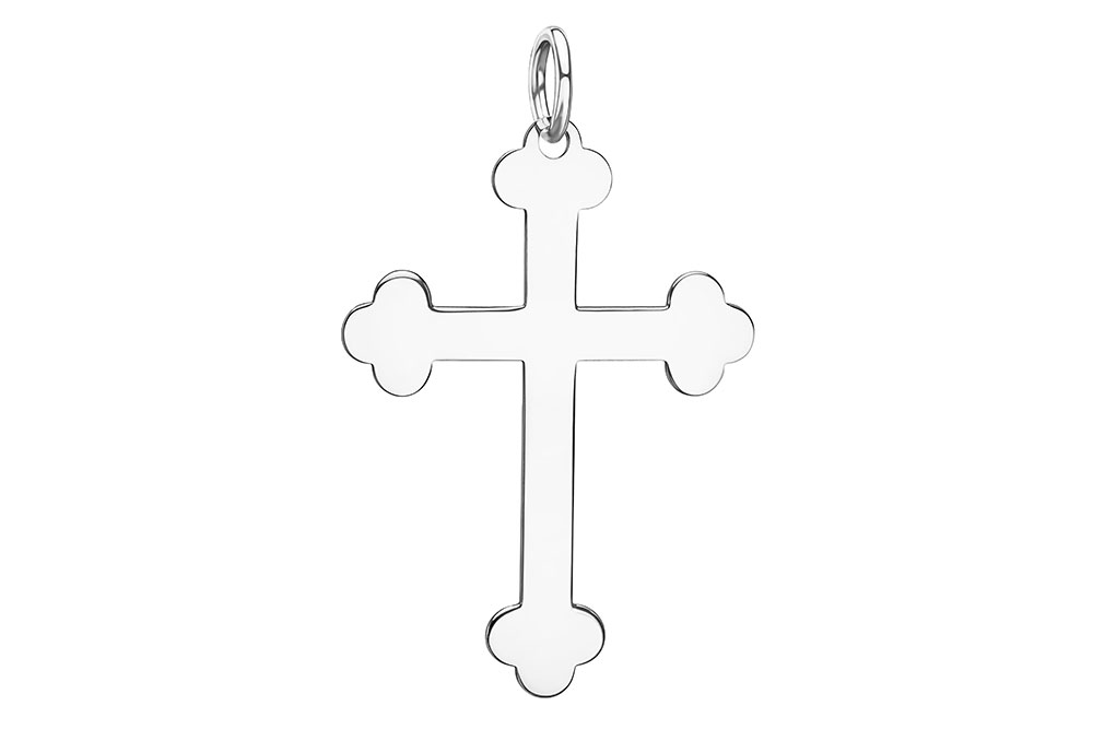 Silver 925 cross pendant