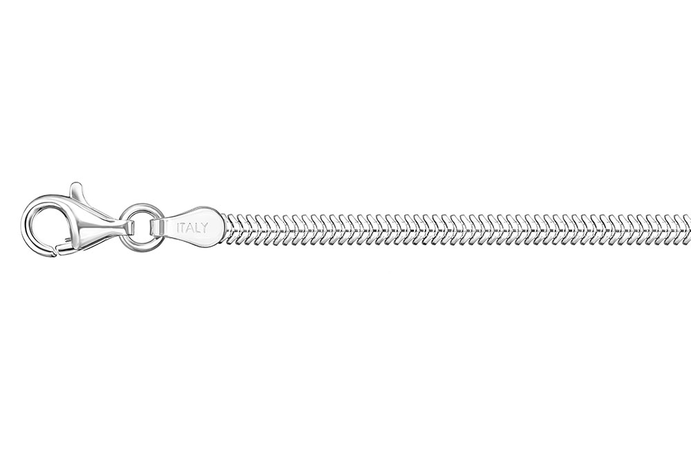 Cadena real snake o cola de raton hueca oval 260 