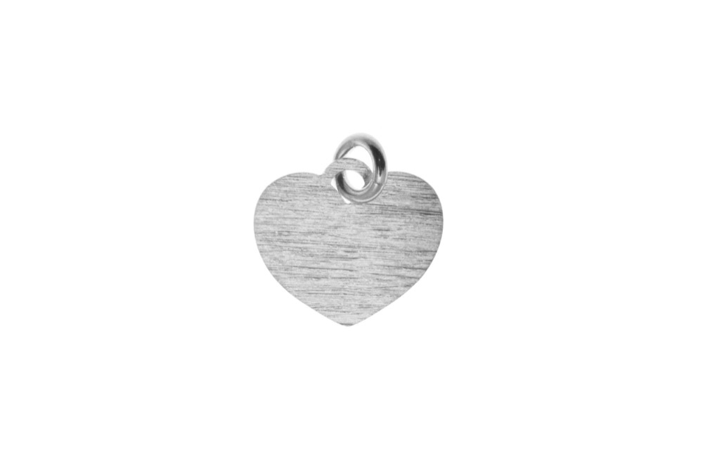 Colgante charm plata 925 corazón 