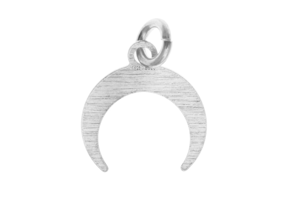 Colgante charm plata 925 mini cuerno 
