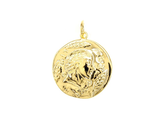 Colgante plata 925 medalla 