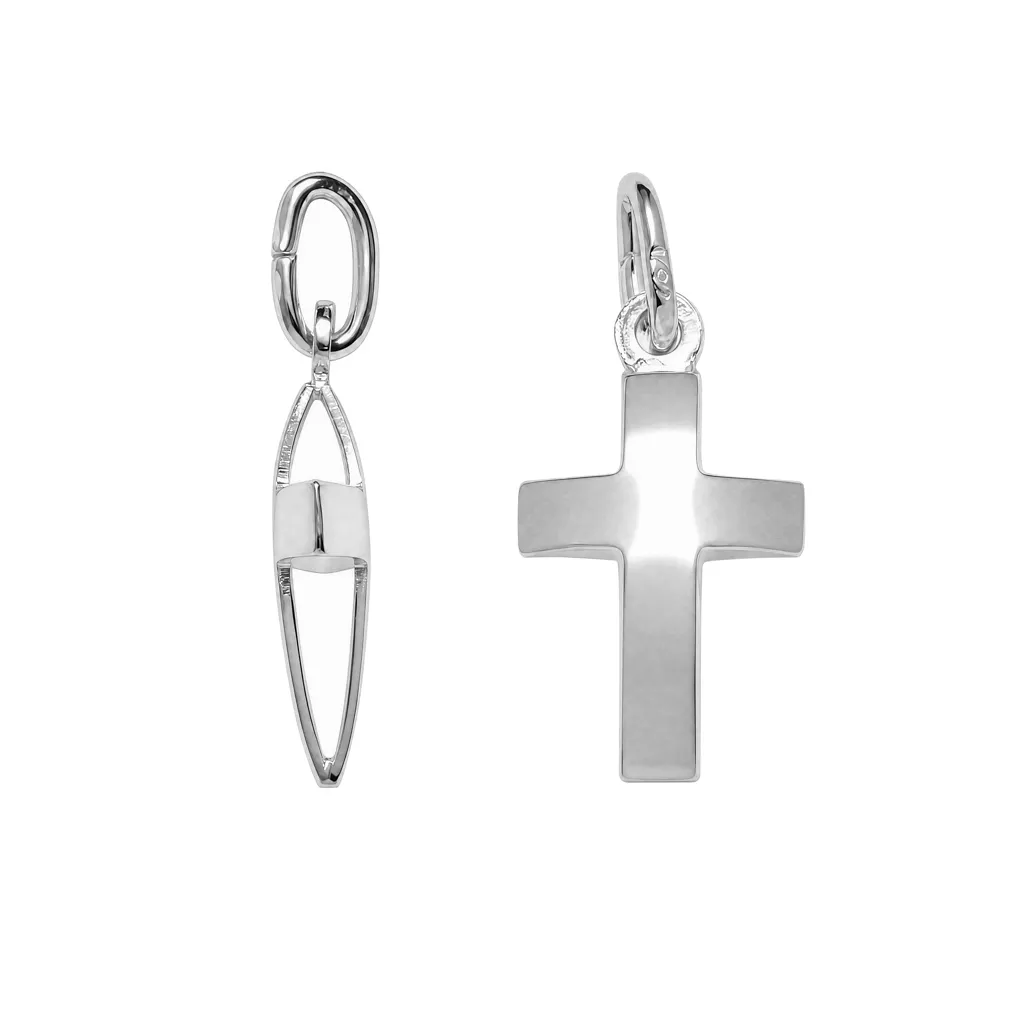 Silver 925 cross pendant