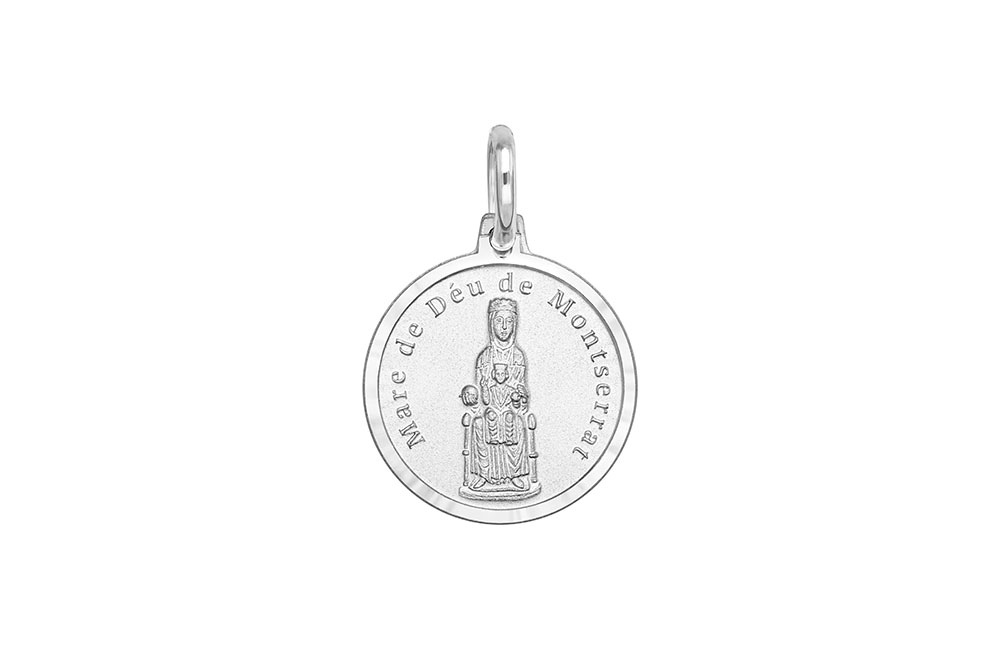 Silver 925 Montserrat virgin pendant