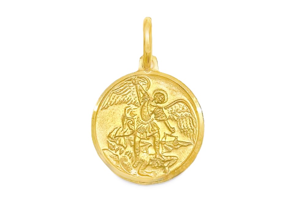 Colgante plata 925 ángel san miguel
