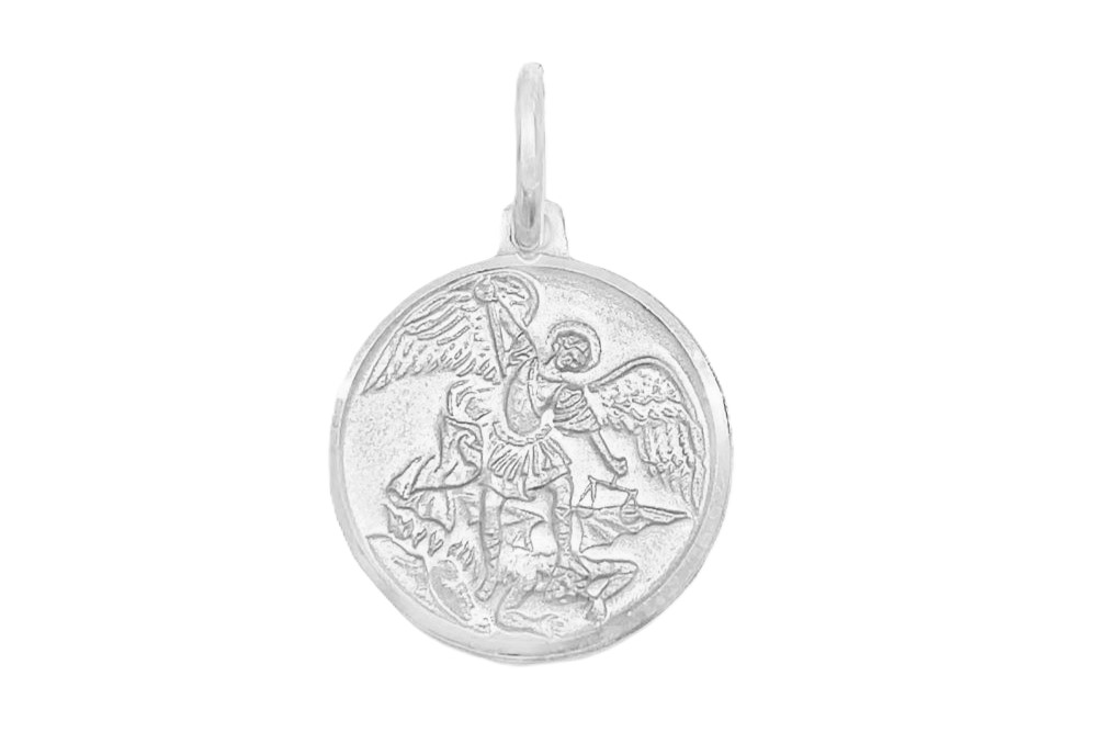 [13732150MAPL] Colgante plata 925 ángel san miguel (Plata)
