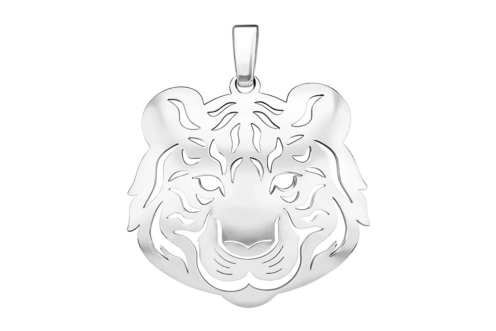 Colgante plata 925 tigre 