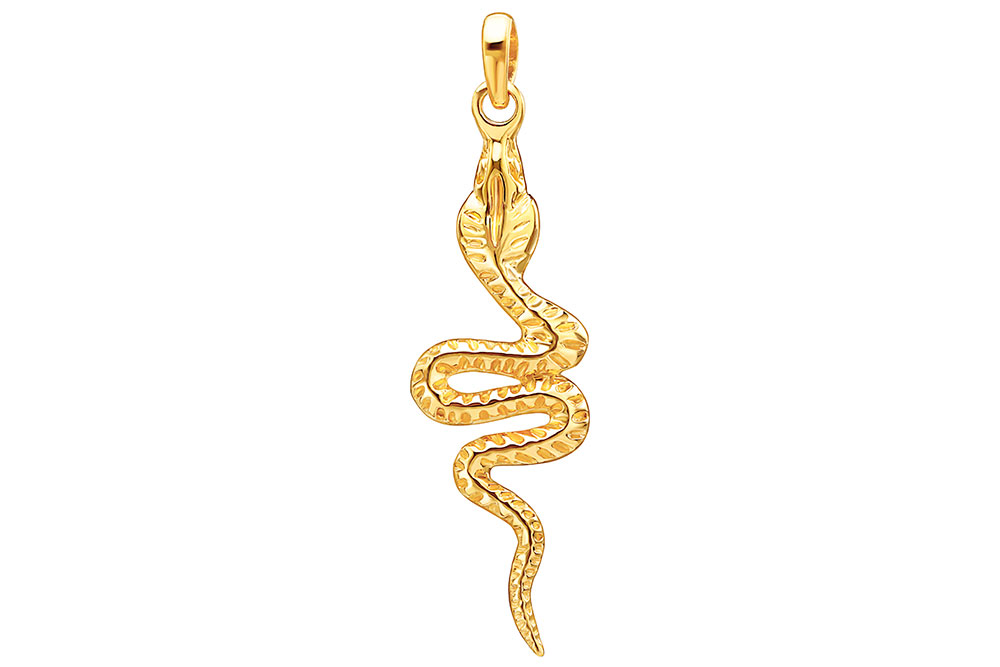 Colgante plata 925 serpiente 