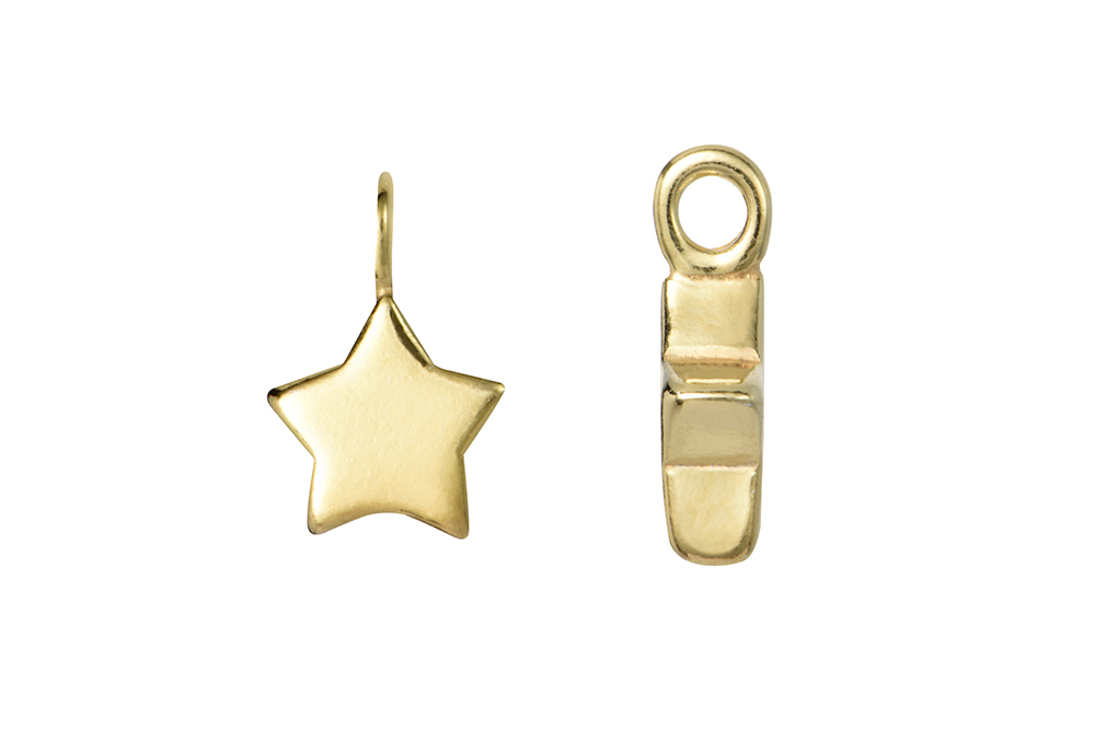 Colgante charm plata 925 estrella