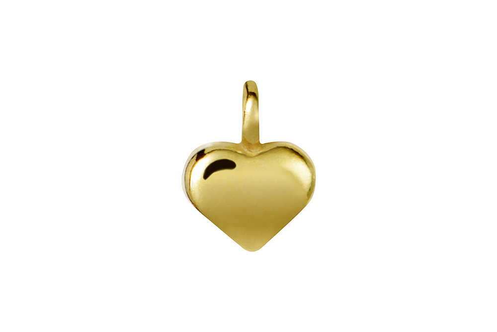 Colgante charm plata 925 corazón