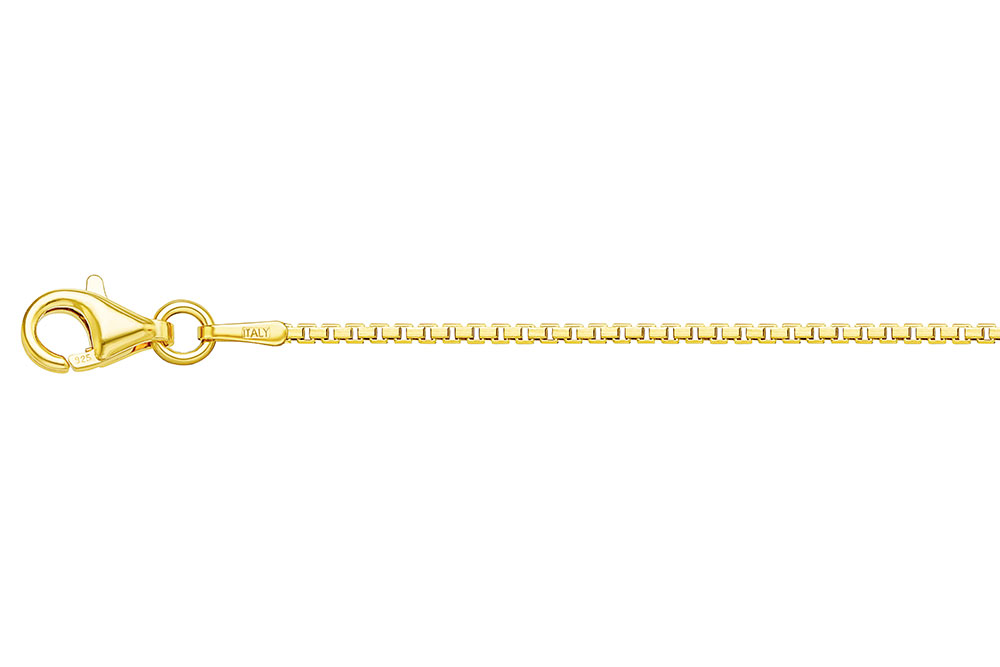 Silver 925 box chain necklace 60cm sterling silver