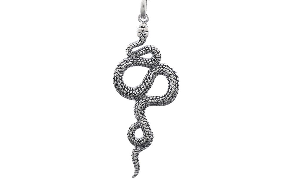 Colgante plata 925 serpiente