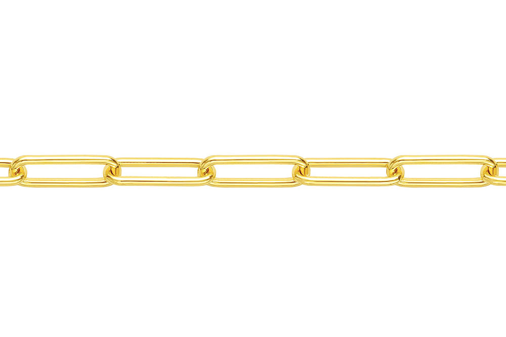 Sterling silver chain long round wire by meter