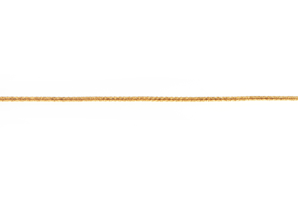 Cadena omega estilo cordon de plata 925