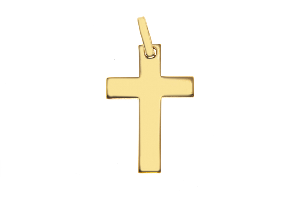 Sterling silver cross pendant