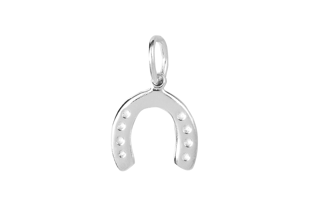 [15451PPL] Sterling silver horseshoe charm (Sterling silver)