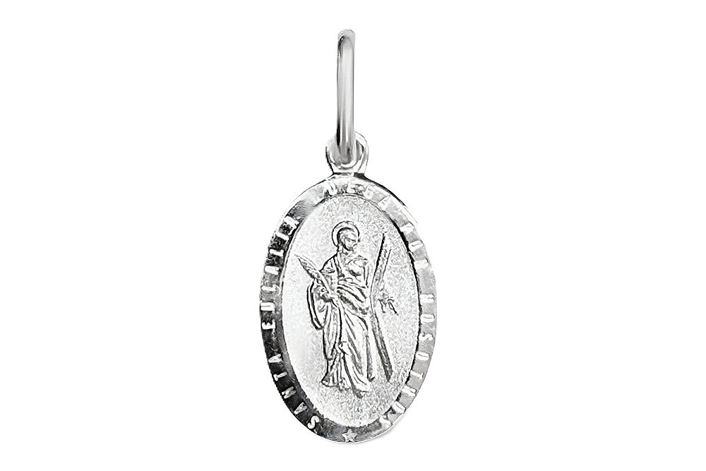 Sterling silver Santa Eulalia pendant