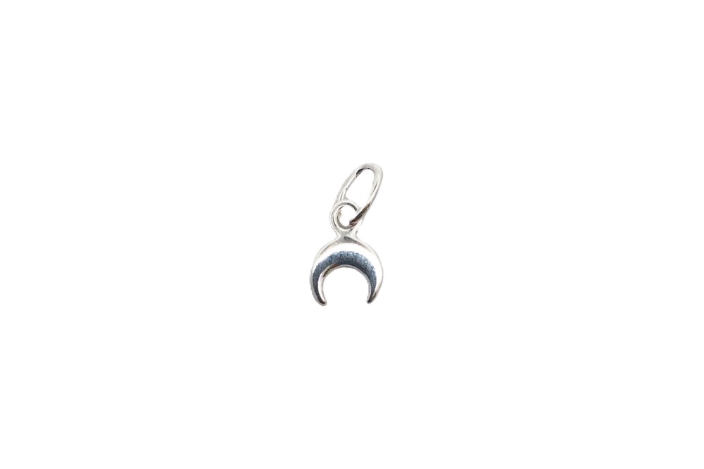 Colgante plata 925 charm cuerno 5x5mm