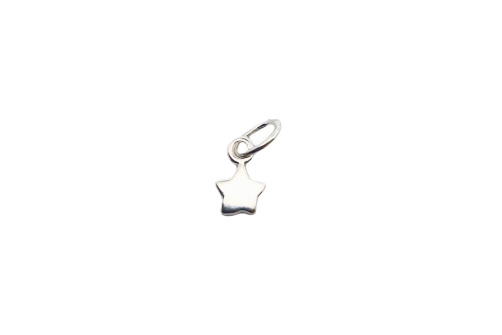 [16253PPL] Colgante plata 925 charm estrella 5x5mm (Plata)