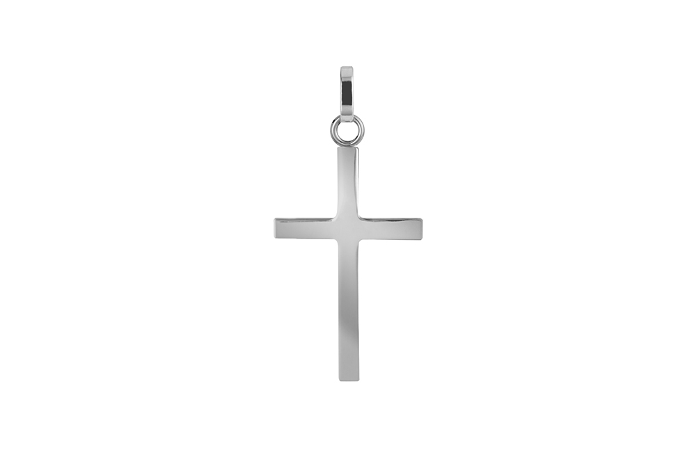 Colgante plata 925 cruz 31x19mm