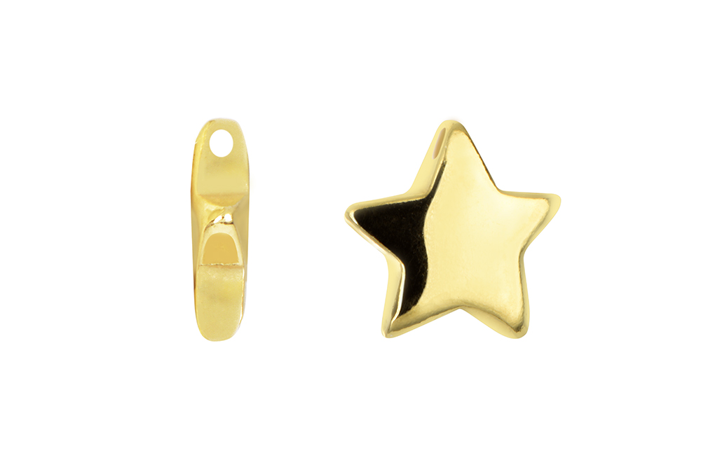 Sterling silver star for pendant