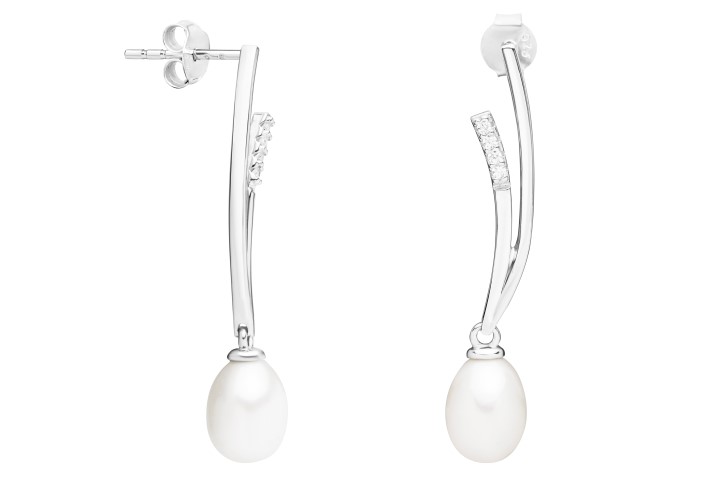 Sterling silver earring