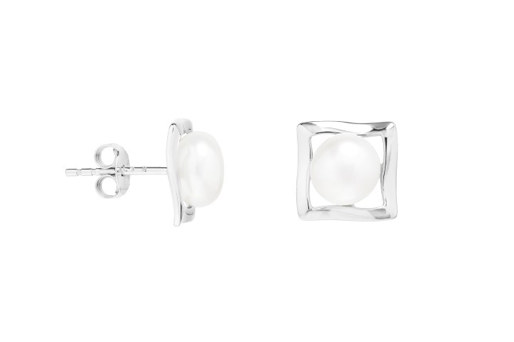 Silver 925 pearl earring